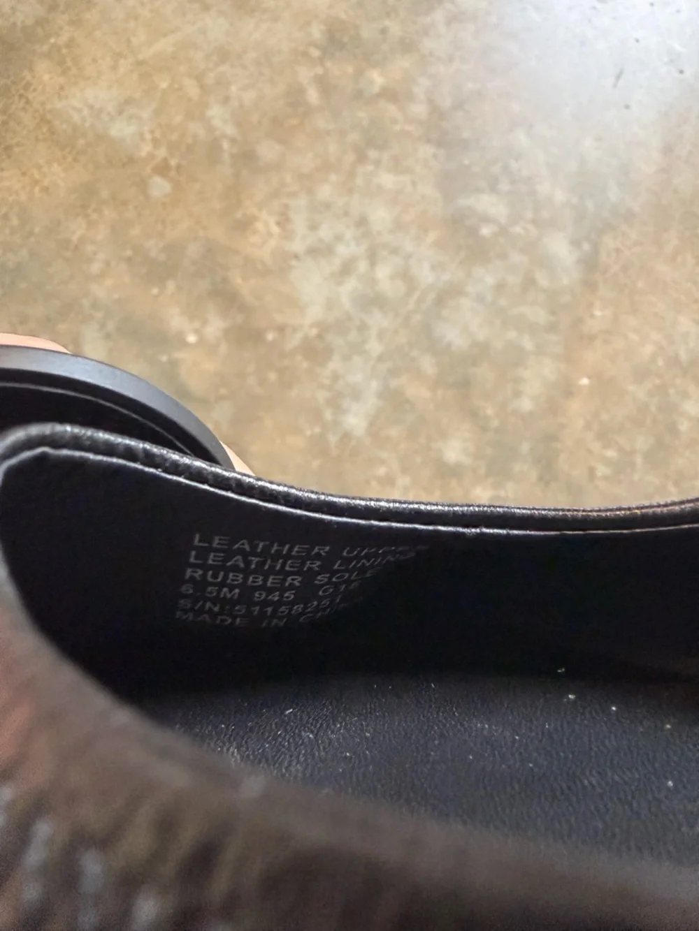 Tory Burch Reva Black Leather Ballet Flats Black Logo Medallion - Size 6.5 - Picture 11 of 11